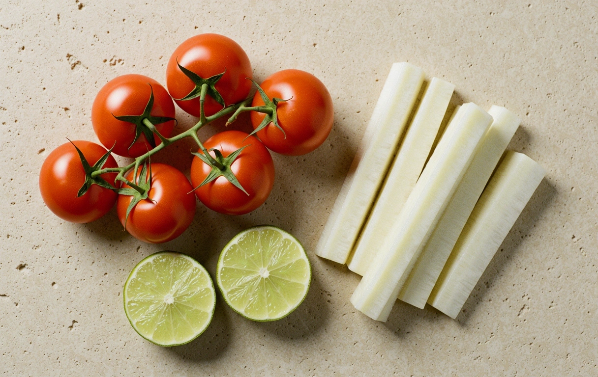Ingredientes frescos y nutrición natural