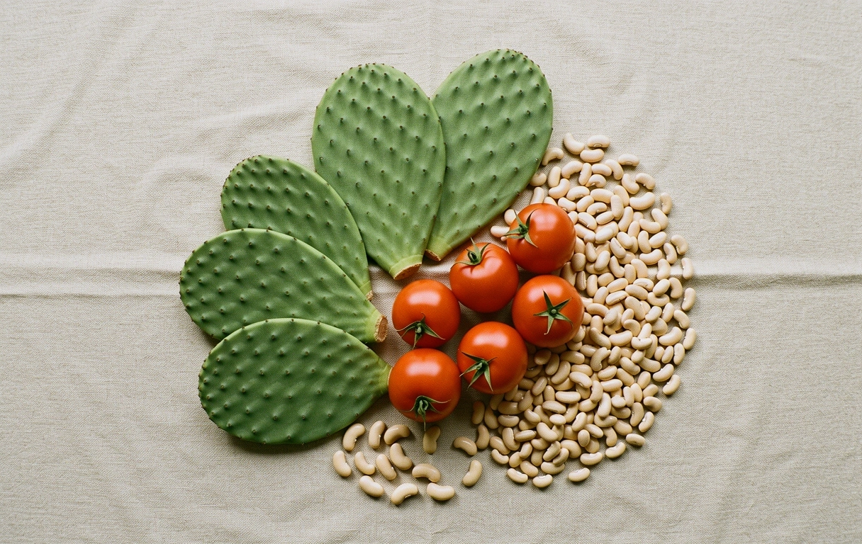 Superalimentos locales y frescura
